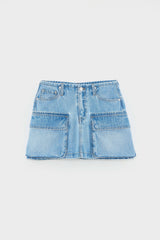 Denim Skirt Pallas D0599 Dusty-Bleach