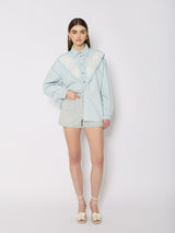 Denim Shorts 20psasha Light-Blue-Denim
