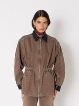 Jacket 21vivienne Brown-Denim