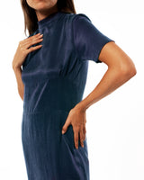 Grace Mini Dress - Sapphire