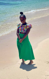 Secret Sway Flared Maxi Skirt