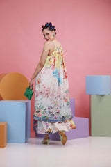 Dress 2 Layer Rope Dre Multi