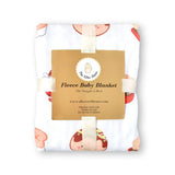 Minky Fleece Sensory Baby Blanket - Izakaya