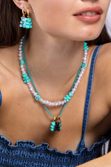 Necklace Candy Chain Mykonos-Blue