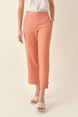 Convertible Crop Pant - Apricot