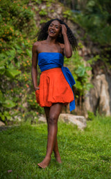 Bazley Bubble Mini Skirt