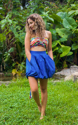 Bazley Bubble Mini Skirt