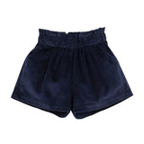 Corduroy Navy Shorts
