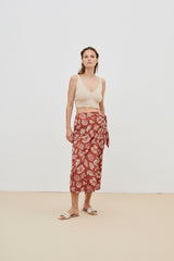 Women crop top - Beige