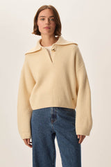 Sweatshirt Domino Creme