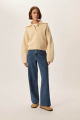 Sweatshirt Domino Creme