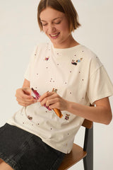 Tshirt Fanelie Tee Ecru