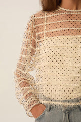 Blouse Gabrielle Creme