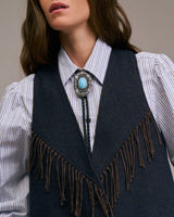 Necklace Clewo 10846 2-Turquoise