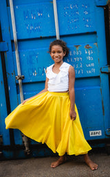 Secret Sway Flared Maxi Skirt