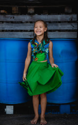 Secret Sway Flared Midi Skirt