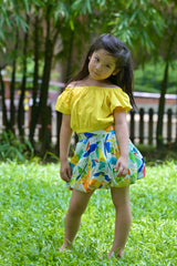 Kaliko Bubble Mini Skirt