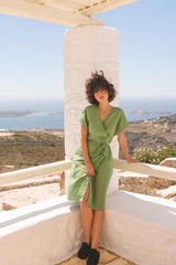 Rome Wrap Dress