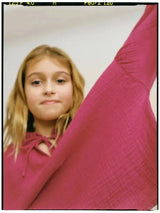 OLIVIA GIRL 衬衫 - 九重葛色