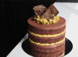 Dubai Pistachio Chocolate Naked Cake