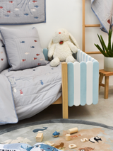Cotton Quilted Duvet Cover and Pillow case - Fish Dance|For Kids