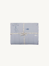 Cotton Quilted Duvet Cover and Pillow case - Fish Dance|For Kids