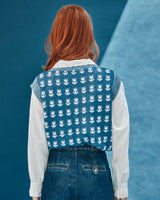 Vest Ida-carole Bleu