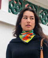 PREMIUM SILK SCARF: Hong Kong Heritage