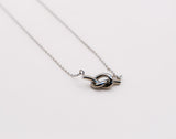 Eternal Knot Silver Necklace –Luxury Silver Pendant Necklace for Women