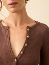 Sweatshirt Wkf2505 Chocolate-Brown