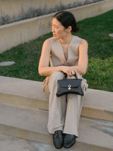 Mini Rococo Corn Leather Bag