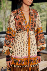 连衣裙 Ainika Floral B 312042 Ainika-Floral-米色