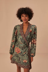 Dress 334560 Arabesque-Floral-Gre
