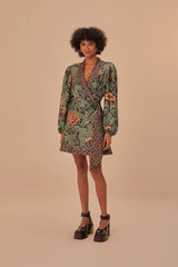 Dress 334560 Arabesque-Floral-Gre