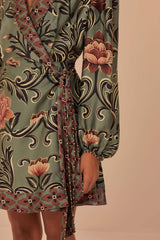 Dress 334560 Arabesque-Floral-Gre
