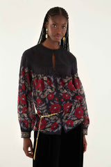 Blouse 339811 Valentina-Black