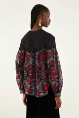 Blouse 339811 Valentina-Black