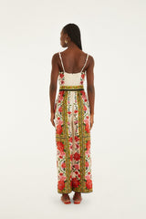 Jumpsuit 344883 Floral-Paula-Black