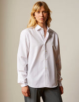 Shirt Je Taime Poplin Blanc-Rouge