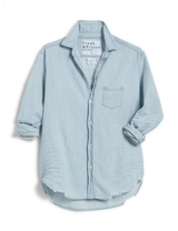 Denim Shirt Eileen Famous De Classic-Blue-Tattere
