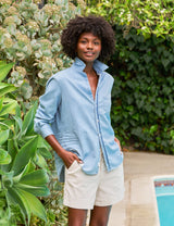 Denim Shirt Eileen Famous De Classic-Blue-Wash