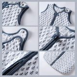 TOG 2.2 (Quilted) - Fort Blue Wearable Baby Sleep Sack