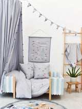 Canopy - Fish Dance|Kids Bed Conopy