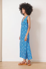 Dress Robe Sable 0905 Bleu