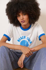 Tshirt Tshirt Vichy Blanc