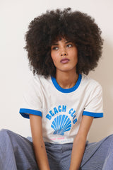 Tshirt Tshirt Vichy Blanc