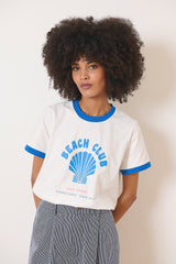 Tshirt Tshirt Vichy Blanc