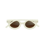 SUSTAINABLE KIDS ROUND SUNGLASSES - WHITE