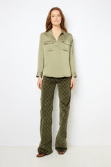Blouse Dac41a128 Green