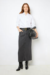 Skirt Daj17a112 Charcoal